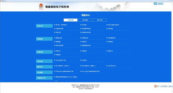 福建省国家税务局网上办税大厅，怎么又进不去了