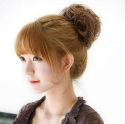 前面头发少适合什么发型