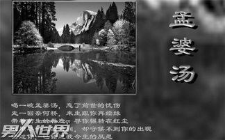 孟婆汤奈何桥的故事