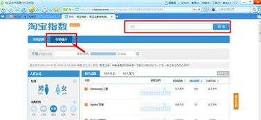 如何淘宝指数查看淘宝行业数据