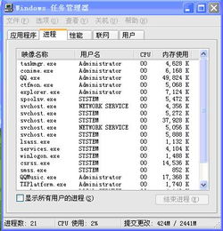 那些是系统进程