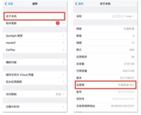 苹果手机运营商设置更新怎么弄？