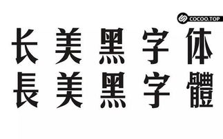 常见字体分类